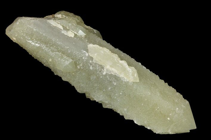 Sage-Green Quartz Crystal with Dual Core - Mongolia #169902
